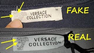 how to tell real versace shirt|Versace barcode check.